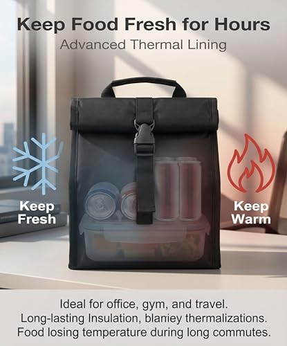 Insulated Foldable Lunch Bag