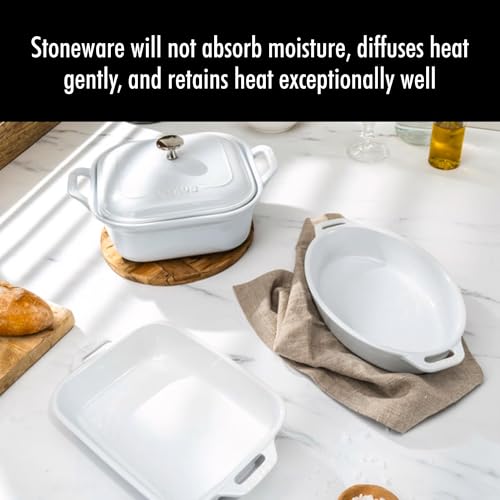 Ceramic 4 pc Baking Pans Set