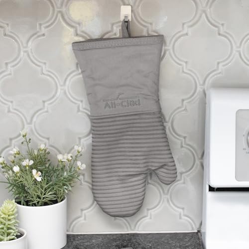 Silicone Oven Mitts (Titanium / 2 Pack)