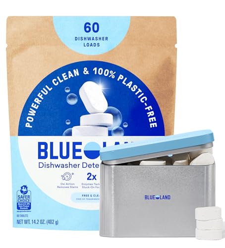 100% Plastic Free Dishwasher Detergent Tablets Set