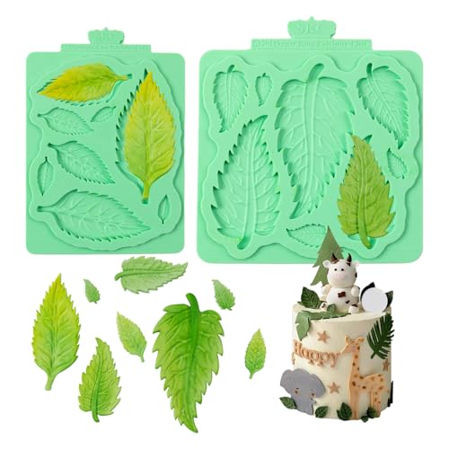 Leaf Molds Silicone (2 Pcs)