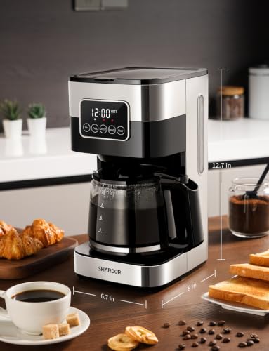 10 Cup Programmable Coffee Maker (silver)