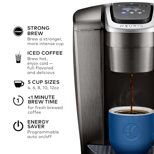 K Elite Single Serve K (Brushed Slate)
