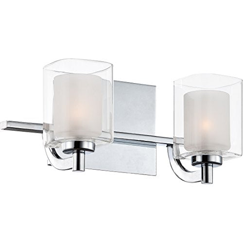 Kolt 13" LED Vanity Light (2-Light / Polished Chrome)