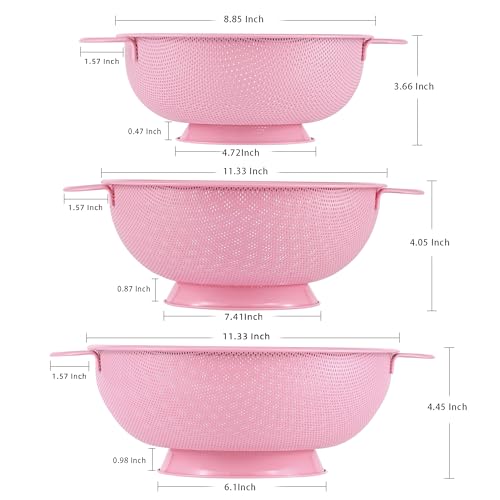 Stainless Steel Colander 3 Piece (3 Count)