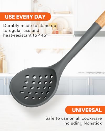 Silicone Kitchen Ladle Strainer