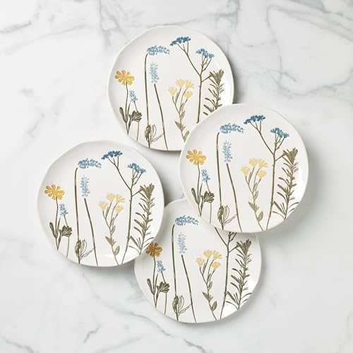 896608 Wildflowers Accent Plates (Accent Plates, Set of 4)