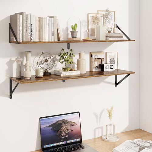 Deep Floating Shelves for Wall