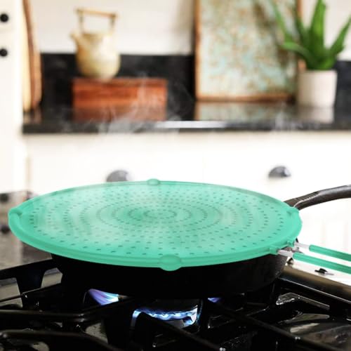 Splatter Screen for Frying Pan (Green)