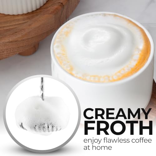 Rechargeable Milk Frother Handheld (ZK Dynamic Tornado Dragonfruit / Rechargeable Z1 Motor Max)