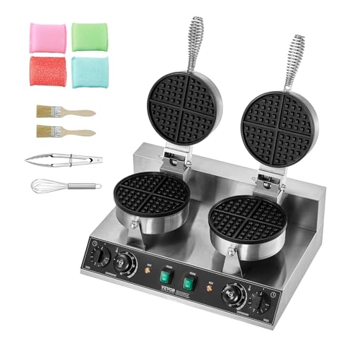 Commercial Waffle Maker (2*4Pcs)
