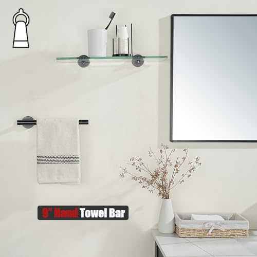 Hand Towel Holder Towel Ring Oil Rubbed Bronze (9 Inch / Oil Rubbed Bronze)