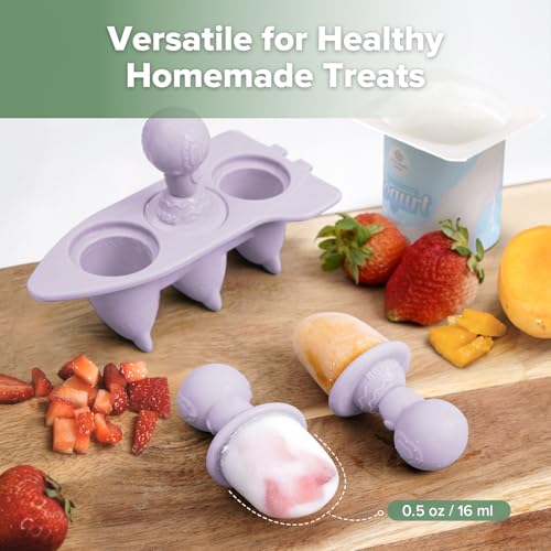 Silicone Toddler Popsicle Mold (Lavender)