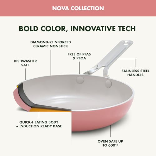 Nova 10 Piece Cookware Pots & Pans Set