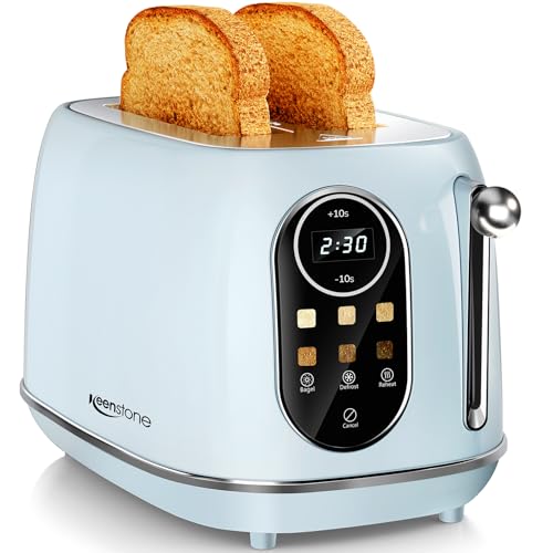 Smart Touch Screen Toaster 2 Slice (Extra Wide Slot / Blue)