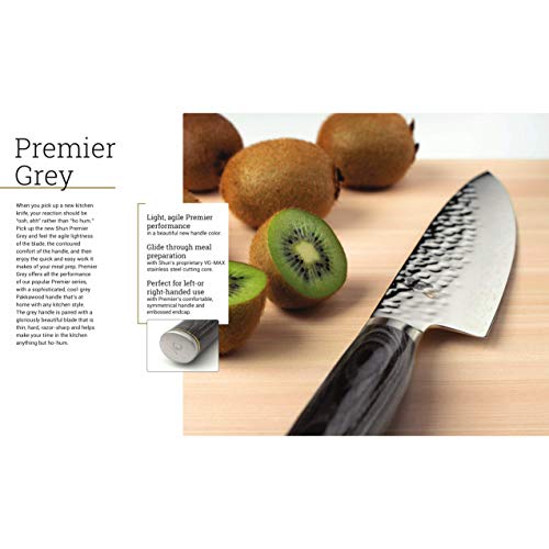 Premier Grey 7" Santoku Knife (Gray / 7")