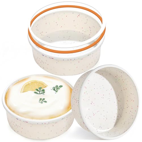 4 Inch Silicone Round Cake Pans (Round / 4 inch)