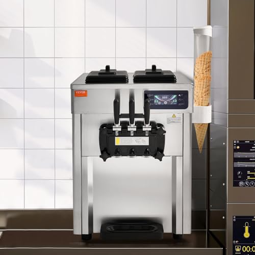 Commercial Ice Cream Machine (New Countertop 3 Flavors Flagship Model)