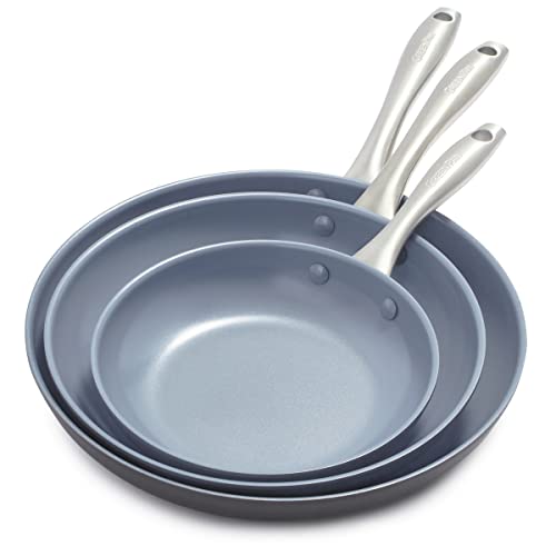 Lima Hard Anodized 8" 10" & 12" Frying Pan Skillet Set (8" 10" and 12" Frying Pan Skillet Set)