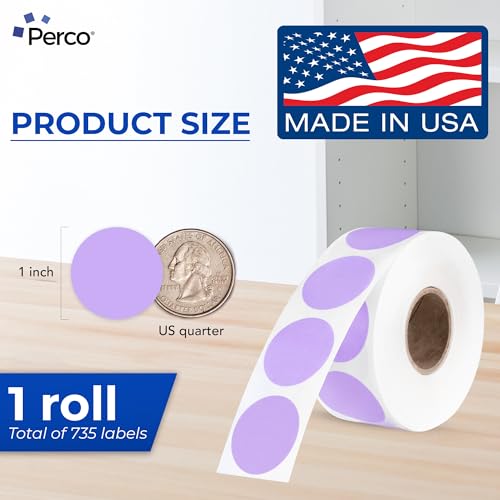 Purple Thermal Labels (Purple)