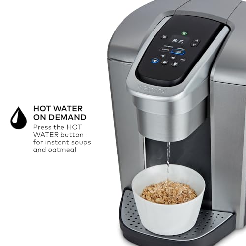 K Elite Single Serve K (Brushed Silver)