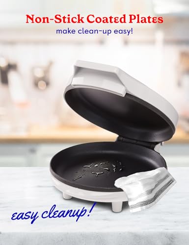 8 Inch Travel Pizza Maker Plus (White / Travel Size)