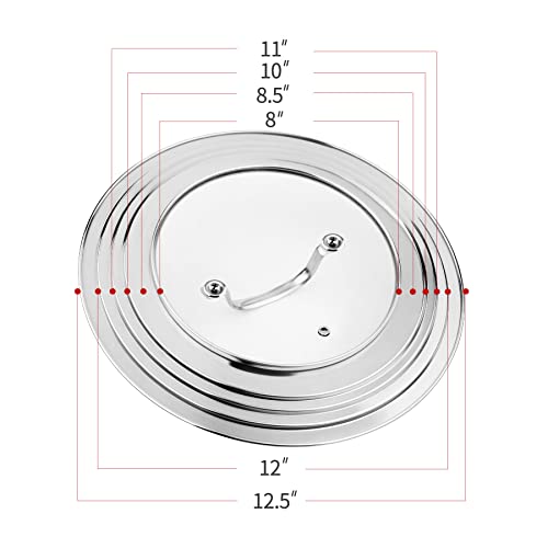 Stainless Steel Universal Lid for Pots