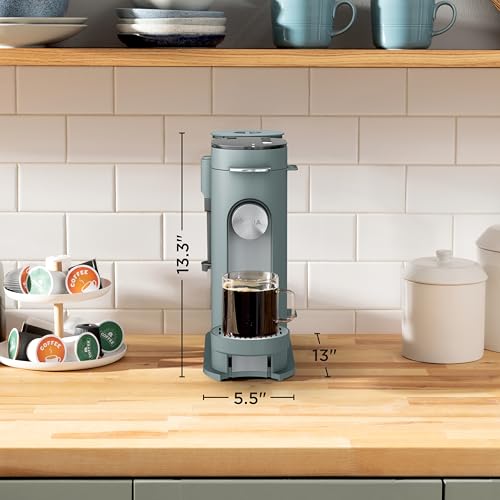 Pods & Grounds Coffee Maker (Standard-Sage Green)