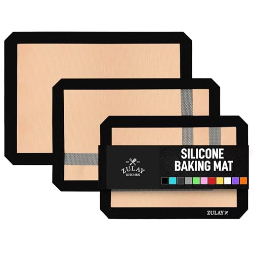 Silicone Baking Mat Sheet Set (3 Count)