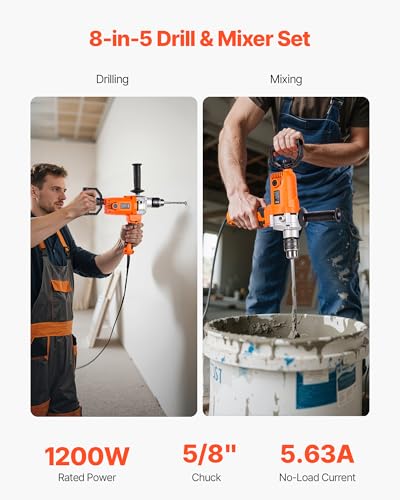 Drill Mixer 5 (5/8inch & 1200W)