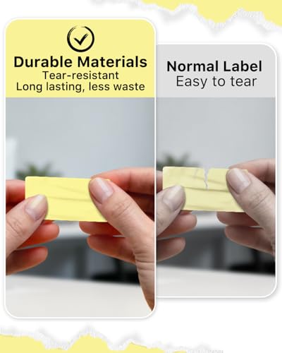 2x1 Inch Thermal Labels (2"x1" / Yellow)