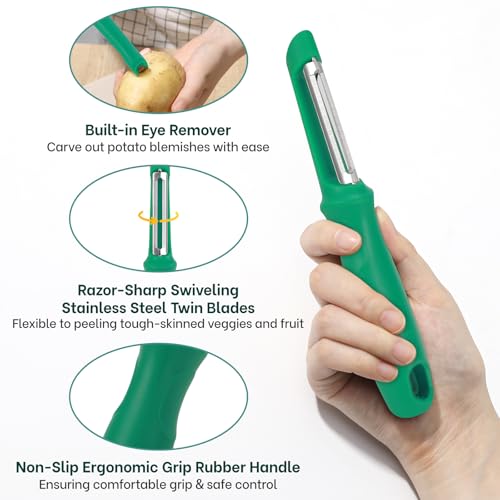Swivel Vegetable Peeler (Green)