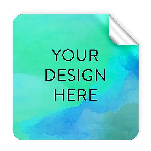 100 Custom Vinyl Stickers (100 Count)
