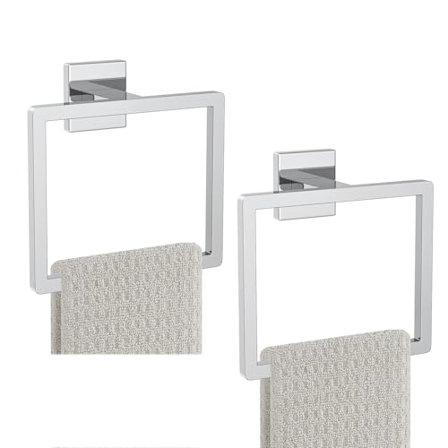 2 Piece Polished Chrome Towel Ring (Polished Chrome / 2 Pcs)