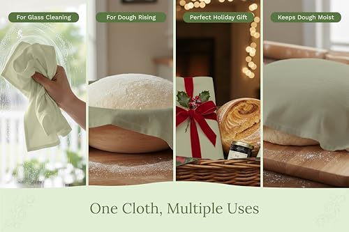 Sage Green Flour Sack Tea Towels (Sage)