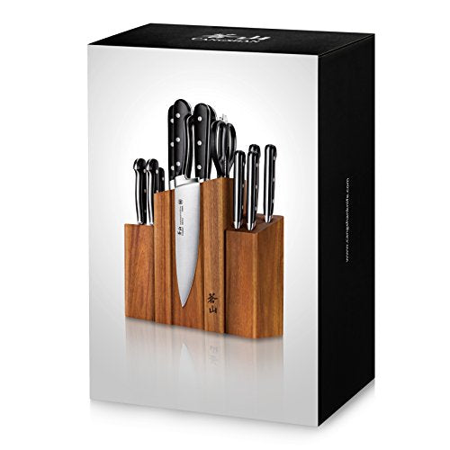 TV2 Series 1023046 Swedish 14C28N Steel Forged 14 (14-Piece Knife Block Set)