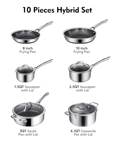 Pots and Pans Set Non Stick