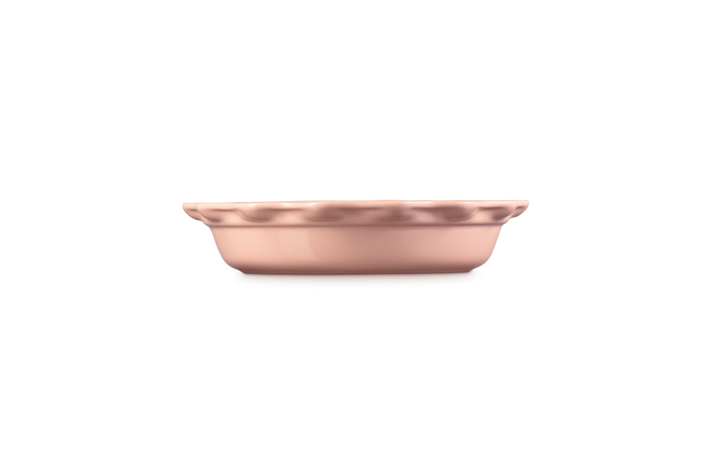 Stoneware Heritage Fluted Pie Dish (Peche)