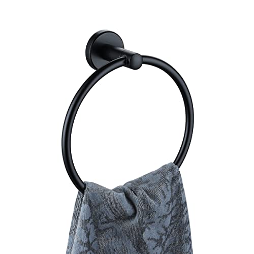 Black Towel Ring (Black)