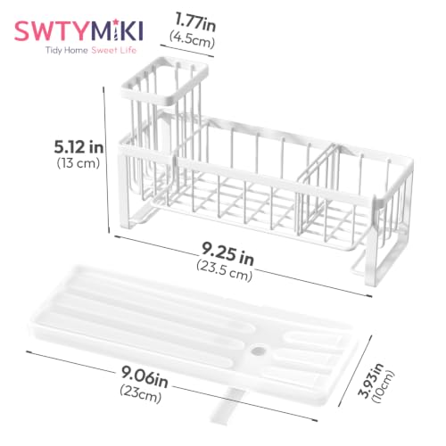 Sponge Holder for Kitchen Sink (White / Medium)