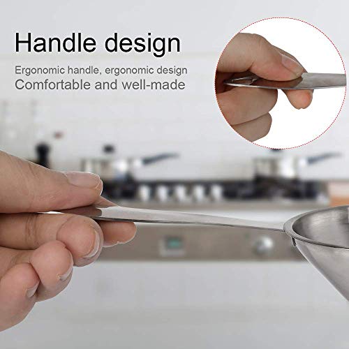 Kitchen Funnel for Filling Bottles (3PCS Long Handle Funnel Set)