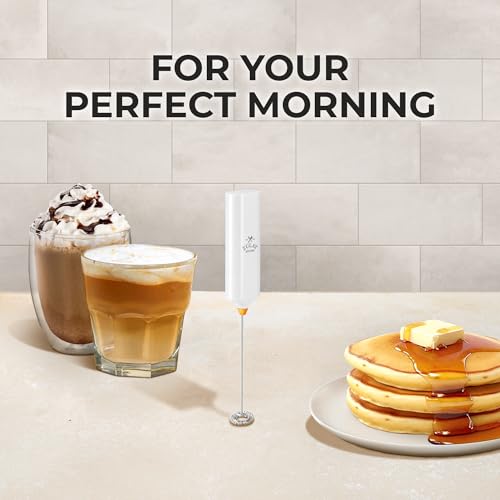 Mini & Mighty Milk Frother Wand (Brilliant White Gold / Mini Frother)