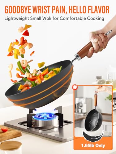 Carbon Steel Wok Pan (9.5" / 2 PCS SET)