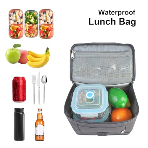 NOL Small Lunch Bag Mini Lunch Box Insulated Lunch Bag for Men