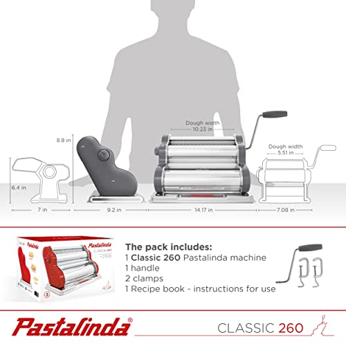 Classic 260 Pasta Maker Machine (Gray)