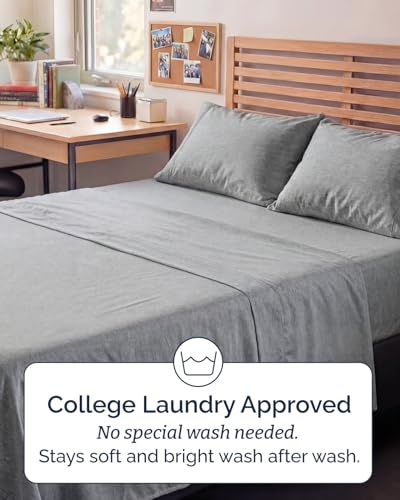 Full XL Sheets (40 - Heathered Grey / Full XL)