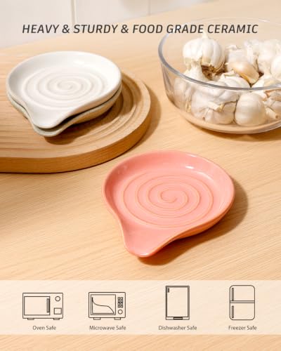 Spoon Rest for Stove Top (Pink)