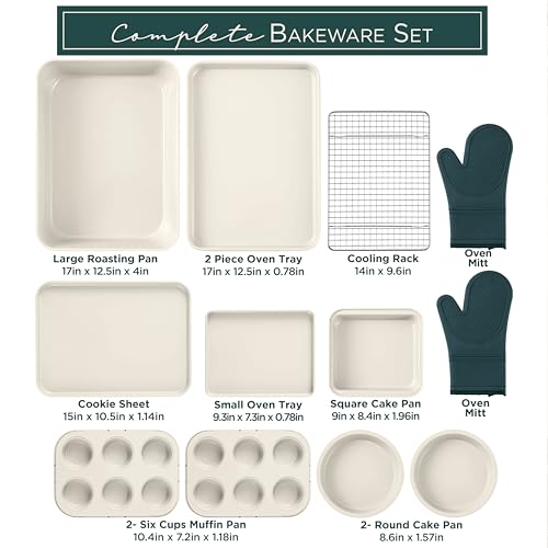 Nonstick Stackable Bakeware Set