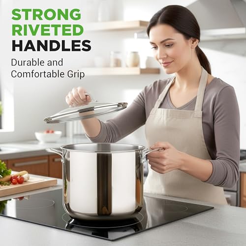 12 Quart Stainless Steel Stockpot
