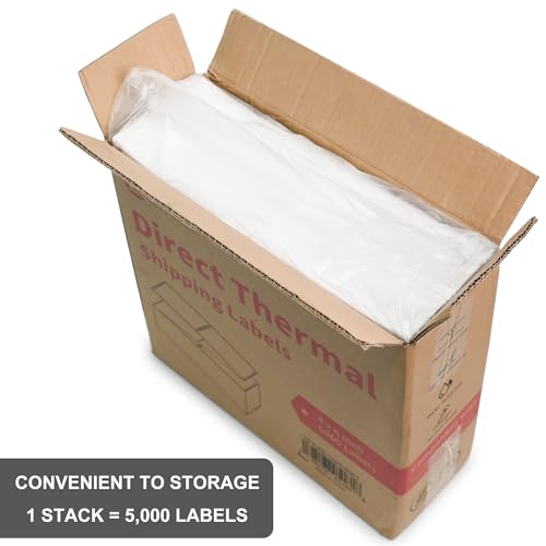 L Liked 4 x 6 Thermal Labels Fanfold